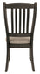 Tyler Creek Dining UPH Side Chair (2/CN)