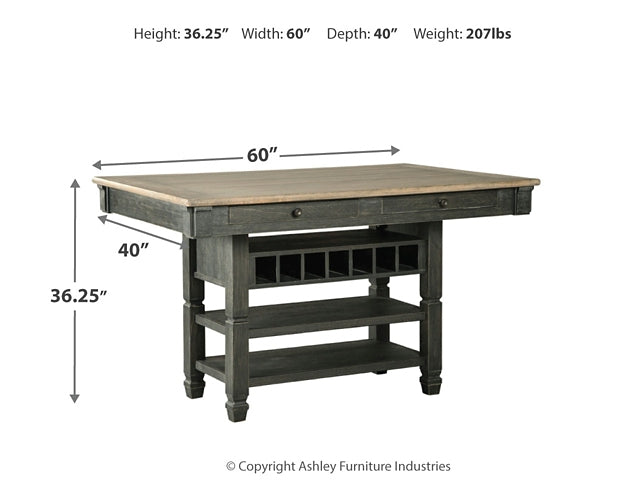 Tyler Creek RECT Dining Room Counter Table