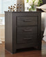 Brinxton Two Drawer Night Stand