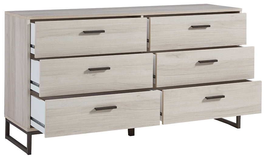 Socalle Six Drawer Dresser