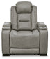 The Man-Den PWR Recliner/ADJ Headrest