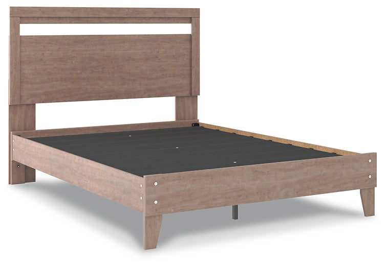 Flannia Queen Panel Platform Bed