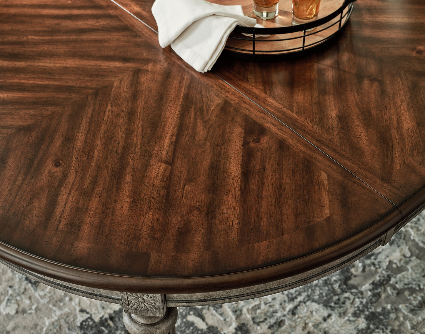 Lodenbay Oval Dining Room EXT Table