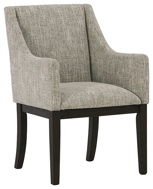 Burkhaus Dining UPH Arm Chair (2/CN)