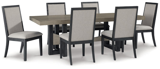 Foyland Dining Table and 6 Chairs