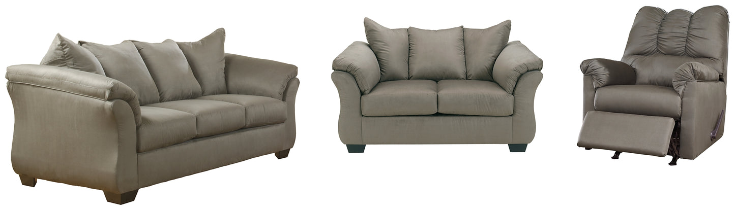 Darcy Sofa, Loveseat and Recliner