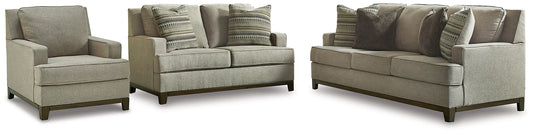 Kaywood Sofa, Loveseat and Chair