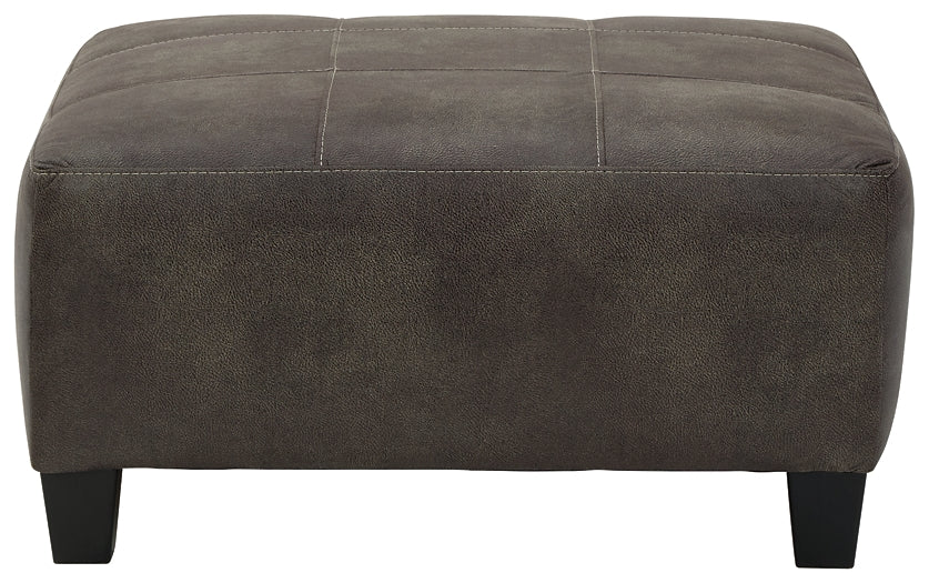 Navi Oversized Accent Ottoman