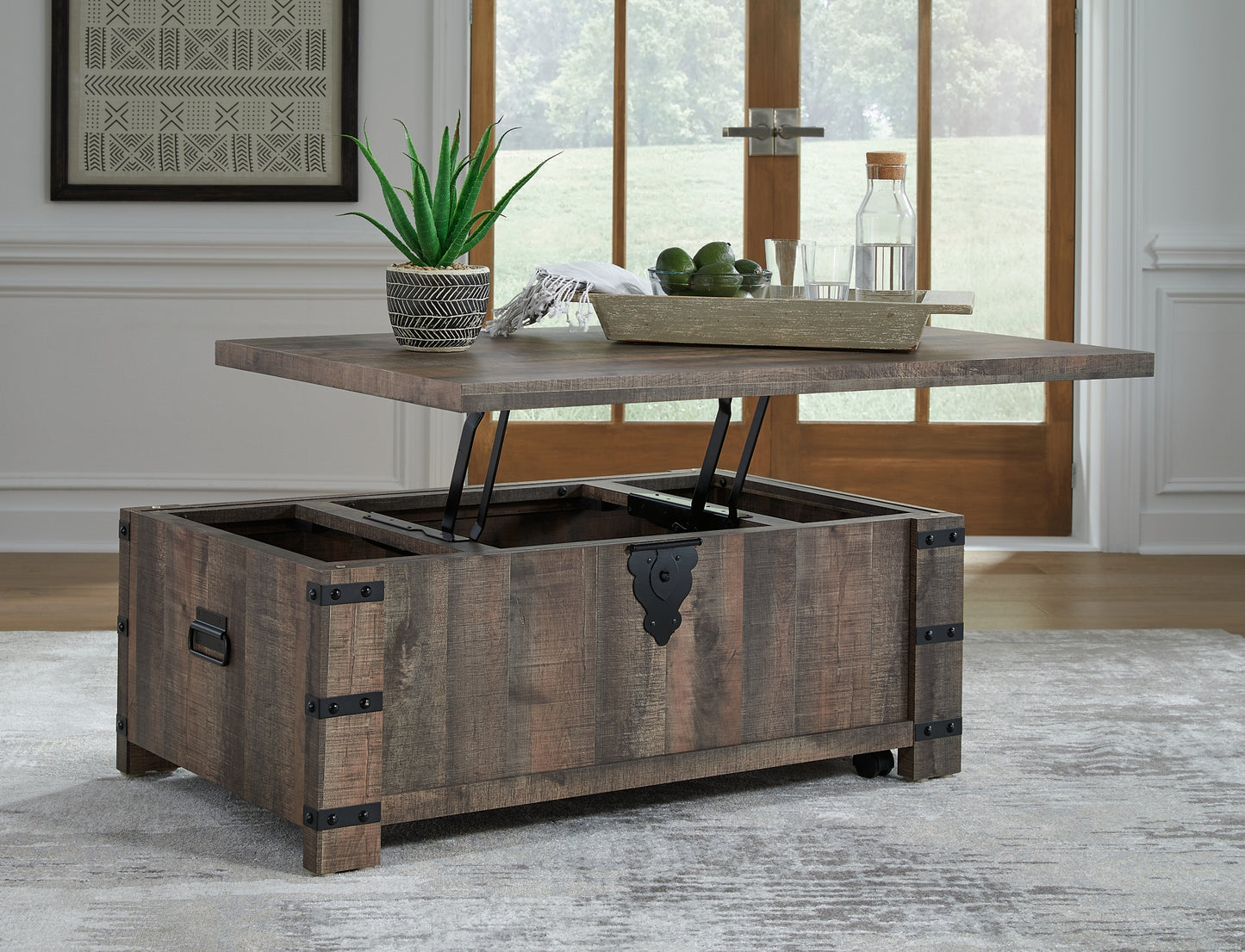 Hollum Coffee Table with 2 End Tables