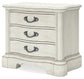 Arlendyne Three Drawer Night Stand