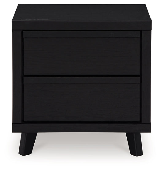 Danziar Two Drawer Night Stand