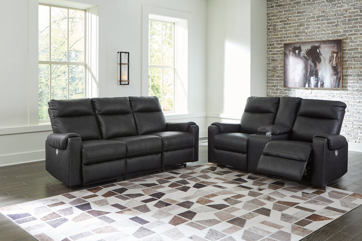 Axtellton Sofa and Loveseat