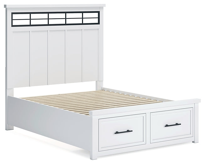 Ashbryn  Panel Storage Bed