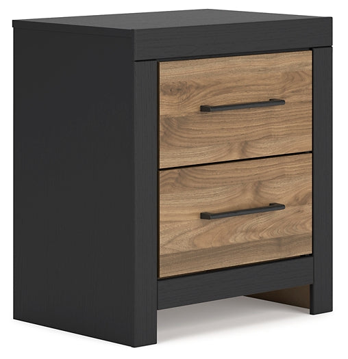 Vertani Two Drawer Night Stand