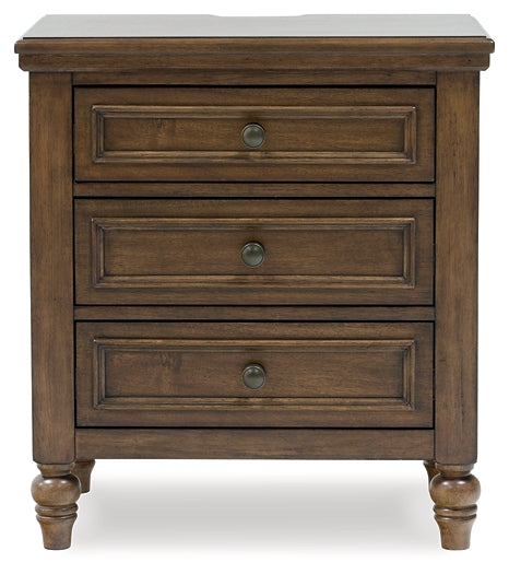 Sturlayne Three Drawer Night Stand