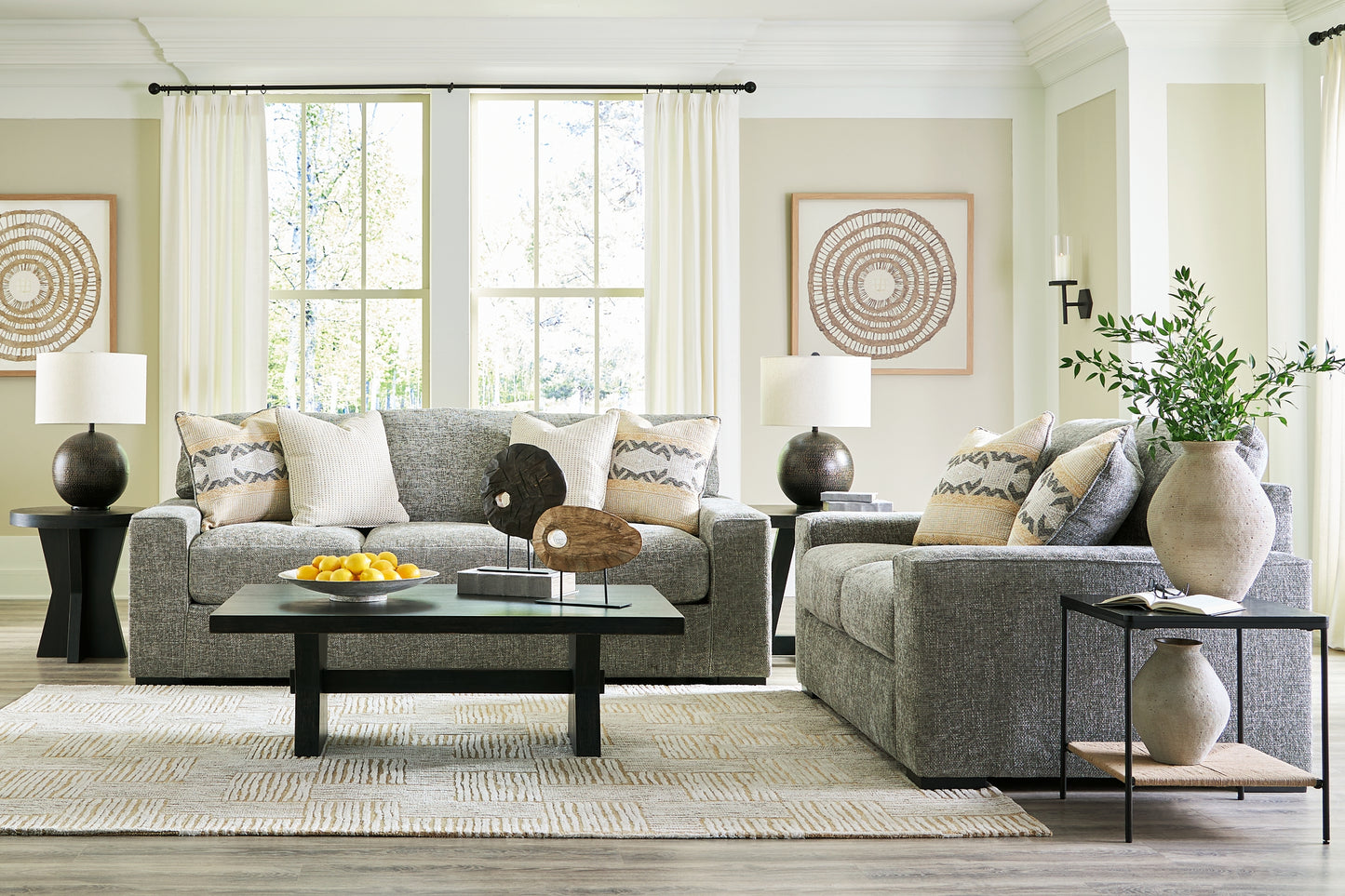 Dunmor Sofa and Loveseat