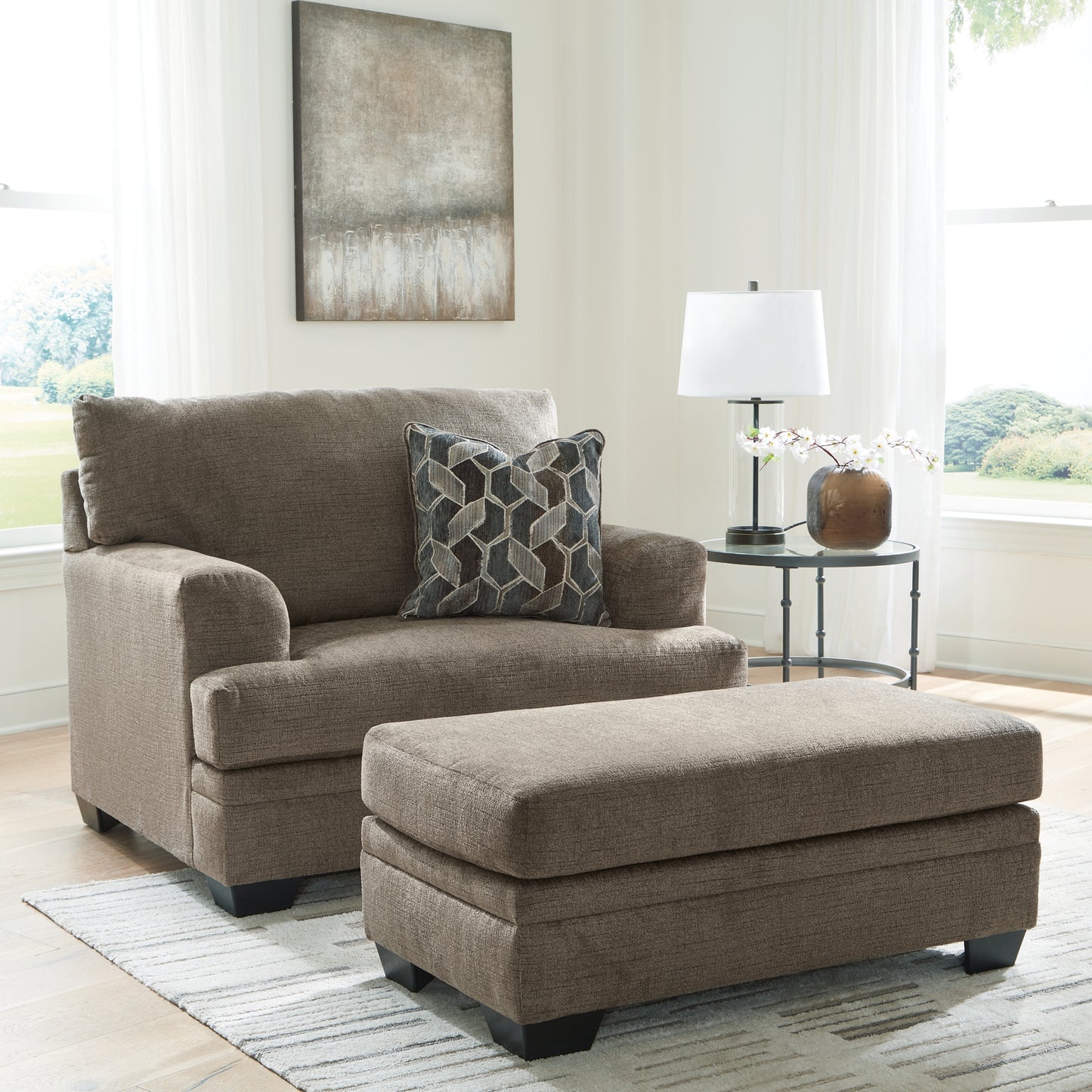 Stonemeade Sofa, Loveseat, Chair and Ottoman