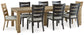 Galliden Dining Table and 8 Chairs