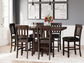 Haddigan Counter Height Dining Table and 6 Barstools