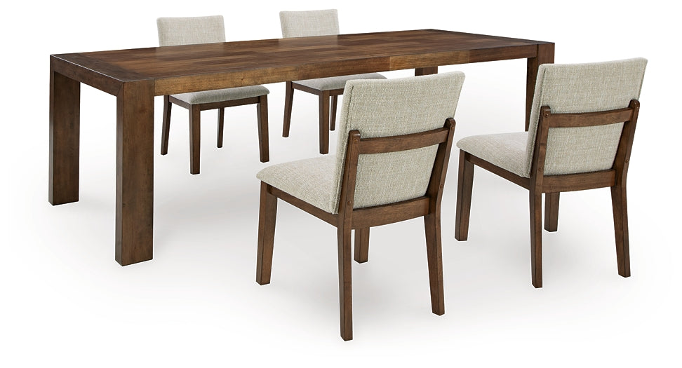 Kraeburn Dining Table and 4 Chairs