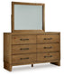 Sherbana Dresser and Mirror